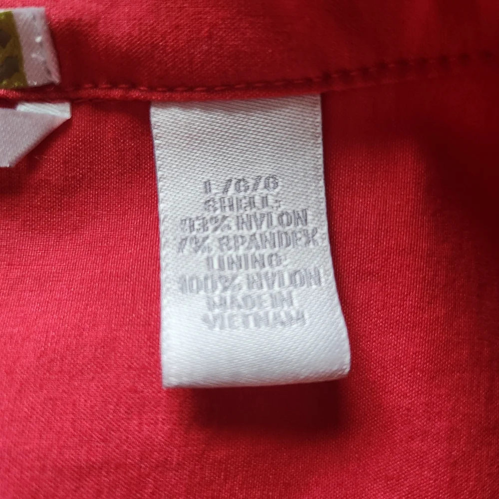 Women's Coral Izod Flex Vest Full Zip Zippered Pockets Size L